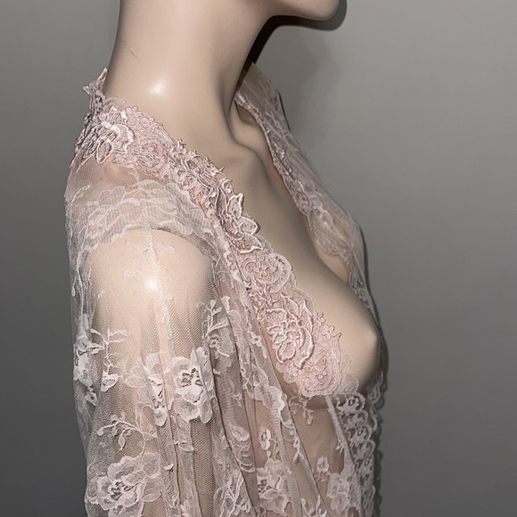 Pat Dahnke Lace Dolman Sleeve Jacket L - Picture 4 of 15